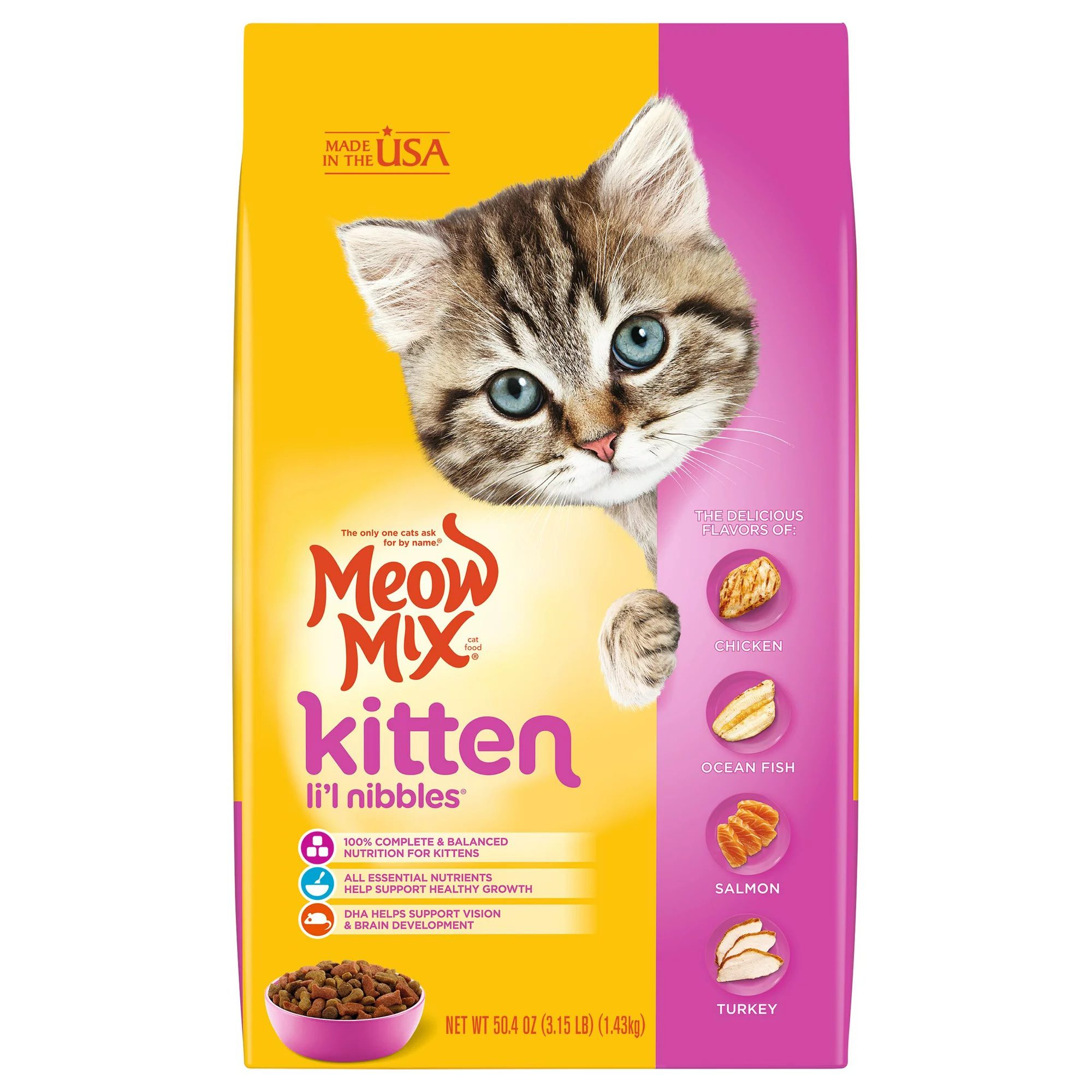 Meow Mix Kitten Li'l Nibbles