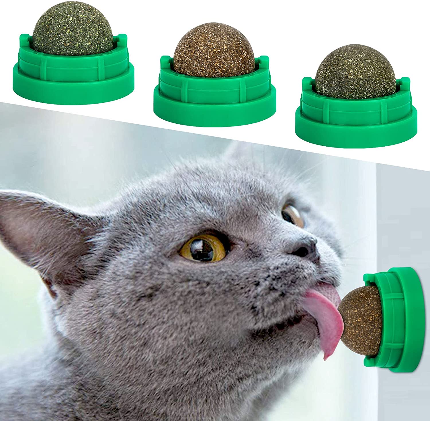Ohaleep Catnip Ball for Cats