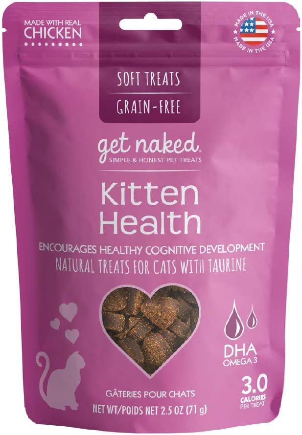 Get Naked 1 Pouch Kitten Health Soft Treats, 2.5 Oz