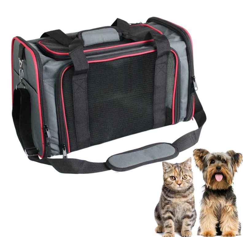 Jespet Soft-Sided Airline-Approved Travel Dog & Cat Carrier Bag