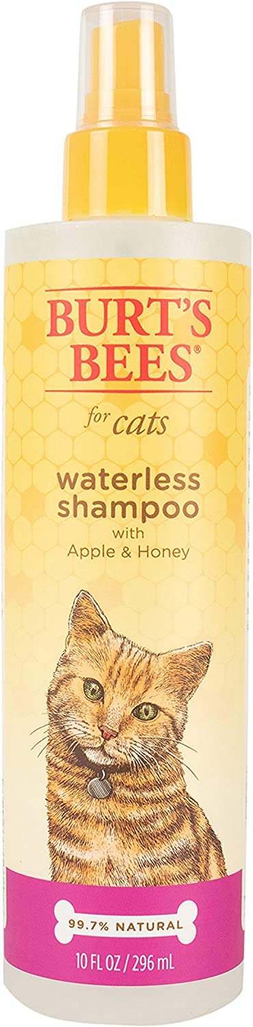 Burt's Bees for Kittens Natural Tearless Shampoo with Buttermilk, 10 Oz - Burts Bees Cat Shampoo, Kitten Shampoo for Cats - Cat Grooming Supplies, Cat Bath Supplies, Kitty Shampoo, Pet Shampoo