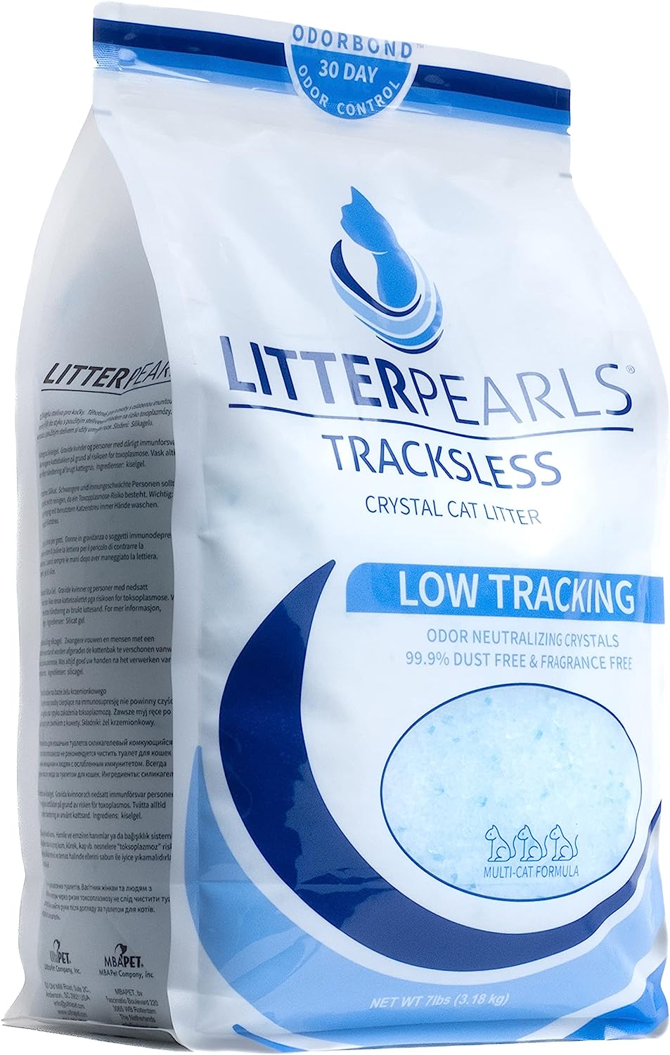 Litter Pearls Tracksless Unscented Crystal Cat Litter