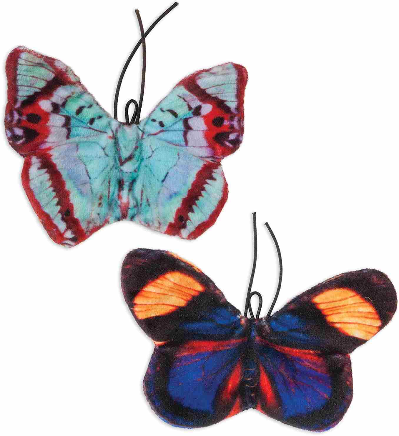 Jackson Galaxy Crinkle Flies-Butterfly for Cats (2 Pack)