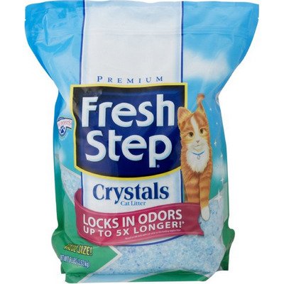 Fresh step hot sale crystal litter