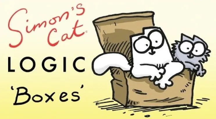 Simon's Cat Logic: Why Cats Love Boxes [VIDEO] - CatTime