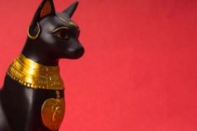 bibelot of the black egyptian cat