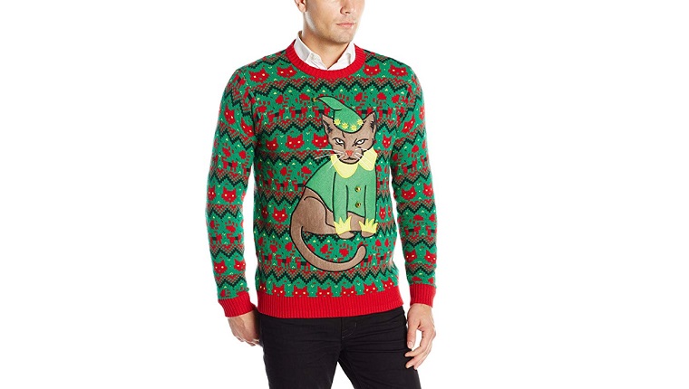 ugly cat sweater