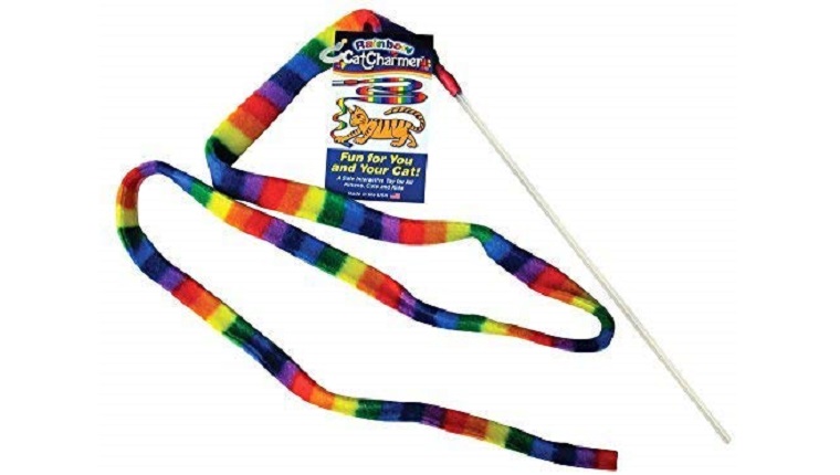 cat rainbow charmer toy