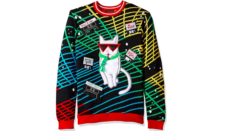 Cat mixtape sweater