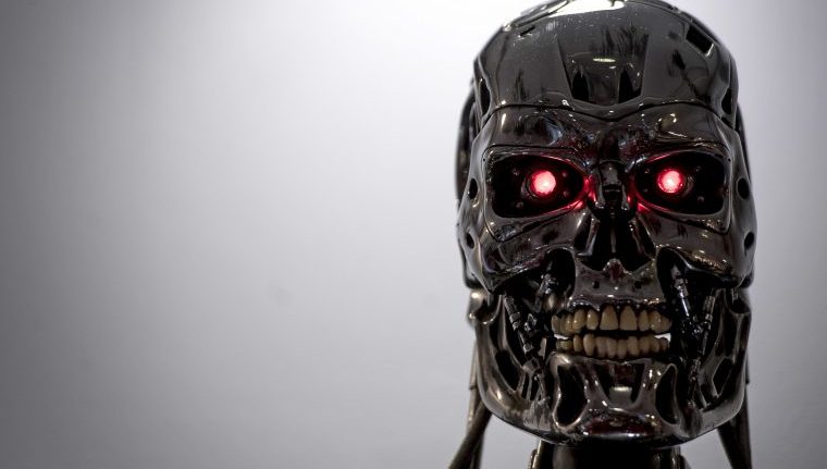 A T-800 Endoskeleton used in Terminator 2: Judgement Day (1991