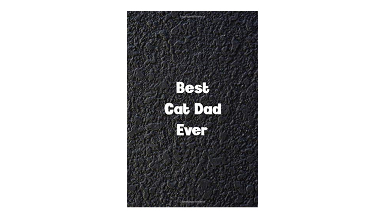 best cat dad notebook