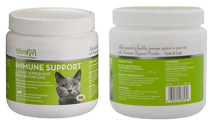 Supplements for older store cats