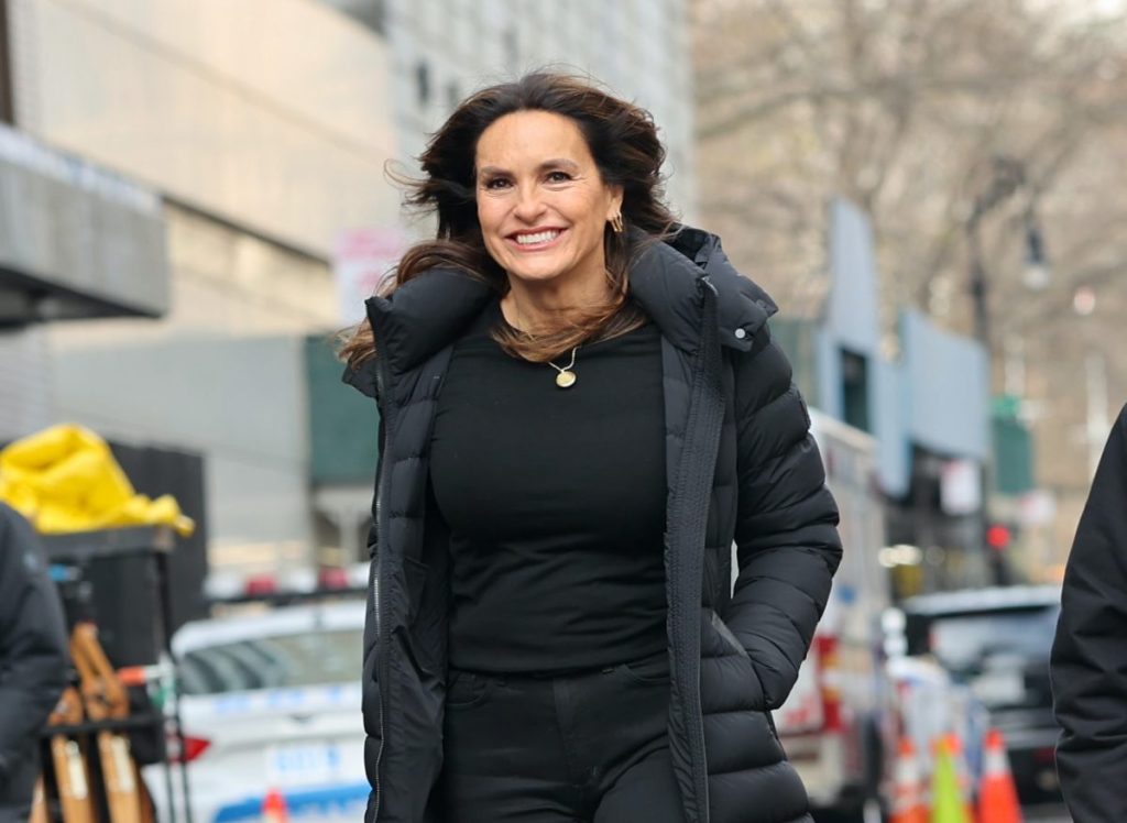 Mariska Hargitay in New York. The actor recently named her cat Karma after the hit Taylor Swift song.