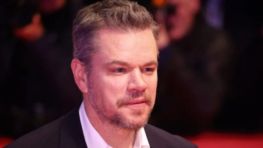 Matt Damon attends the "Small Things Like These" premiere and Opening Red Carpet for the 74th Berlinale International Film Festival Berlin astatine  Berlinale Palast connected  February 15, 2024 successful  Berlin, Germany.