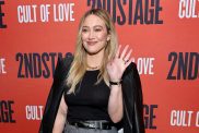 Hilary Duff attends "Cult Of Love" Broadway Opening Night at Hayes Theater.