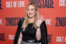 Hilary Duff attends "Cult Of Love" Broadway Opening Night at Hayes Theater.