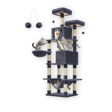 Feandrea 81-Inch Large Cat Tower