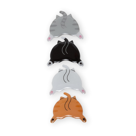 Pearhead Cat Bum Kitchen Magnets