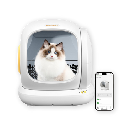 MeoWant Self-Cleaning Cat Litter Box