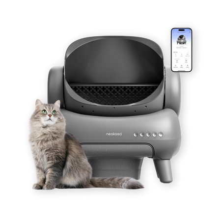 Nekasa M1 Open-Top Self-Cleaning Cat Litter Box