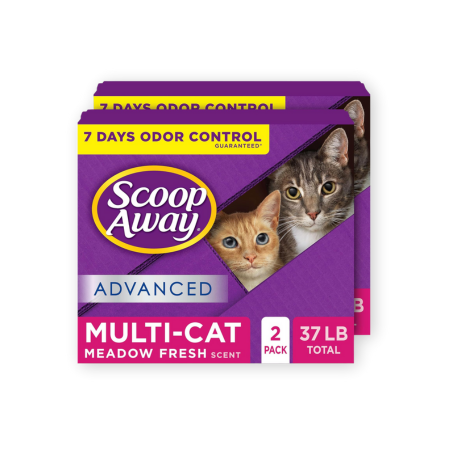 Scoop Away Advanced Multi-Cat Clumping Cat Litter Scoop Away Advanced Multi Cat Clumping Cat Litter