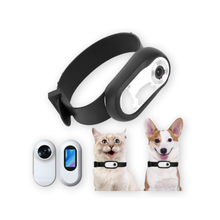 Shele Wireless Tracking Camera Dog & Cat Collar