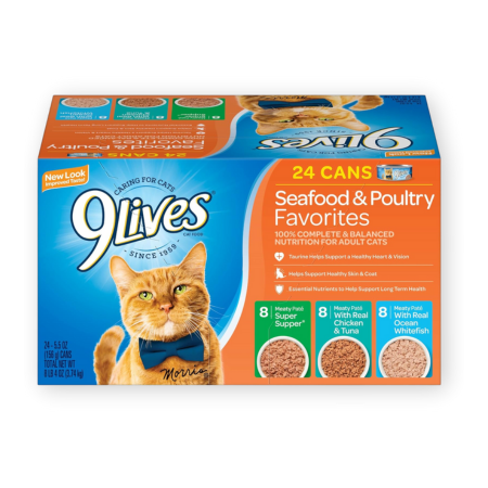 9Lives Seafood & Poultry Favorites