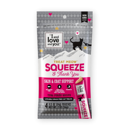 I AND LOVE AND YOU Lickable Cat Treats