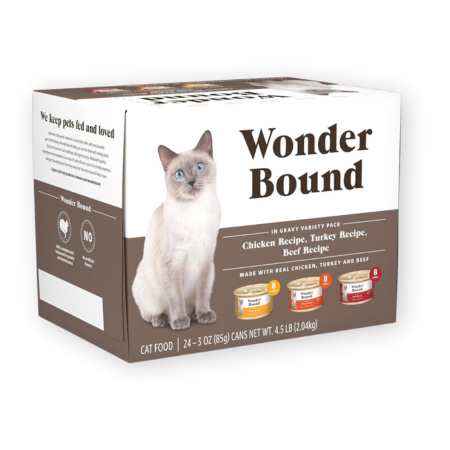 Wonder Bound Gourmet Wet Cat Food