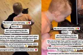 Senior Cat Can Barely Hear Anymore — but She Always Has Time for Her Toddler Bestie