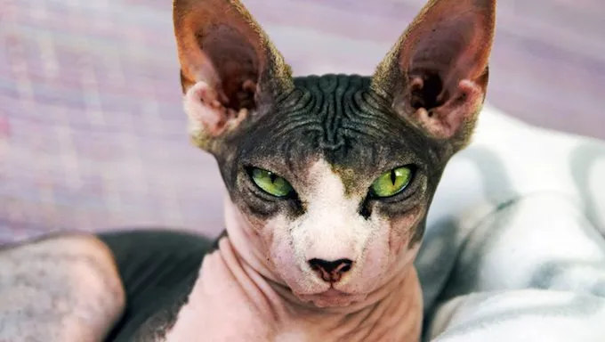 Hairless Cats Don't Just Come In Pink